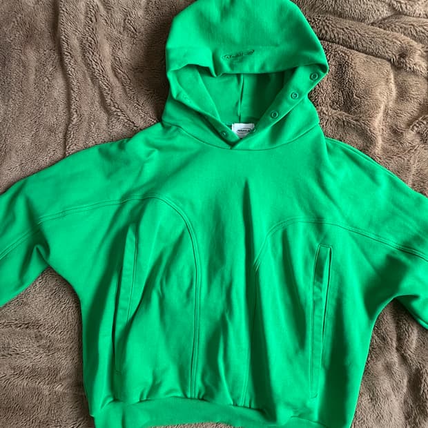 그레일즈 GEOMETRY HOODIE green 1사이즈