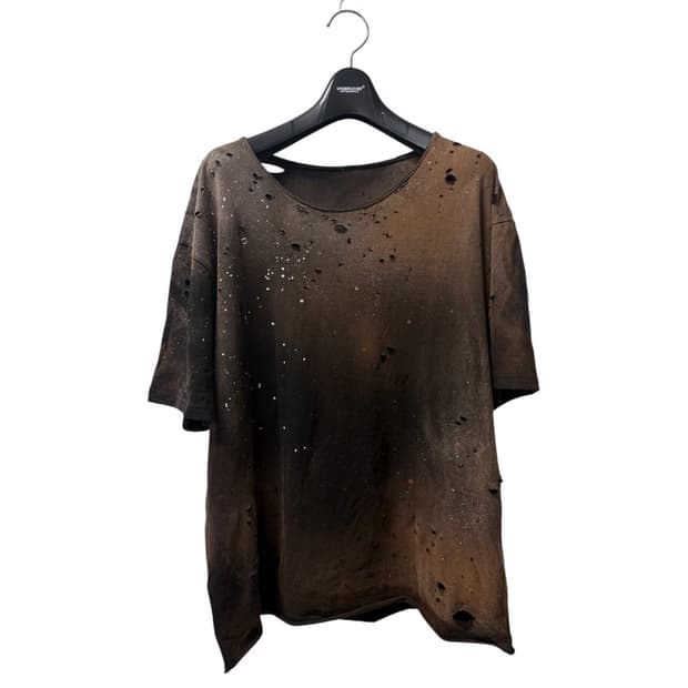 Vintage rusted bleached destroyed t