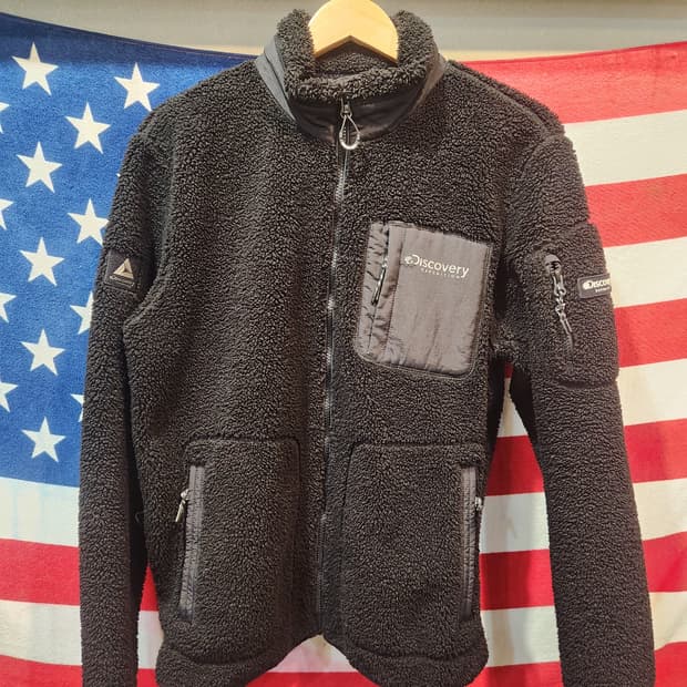 디스커버리 익스페디션 보아 플리스 자켓 (블랙) (100/L)