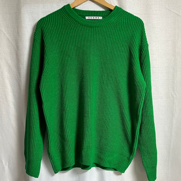 수아레 워셔블 하찌 니트 스웨터 M