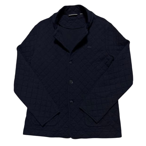 라코스테 퀄팅 가디건