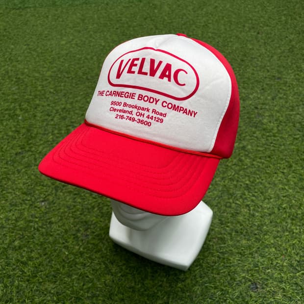 빈티지 트러커 캡 🇺🇸 VELVAC Cap c.64