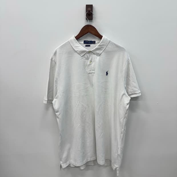 폴로 화이트 PK T-shirt (클래식핏)