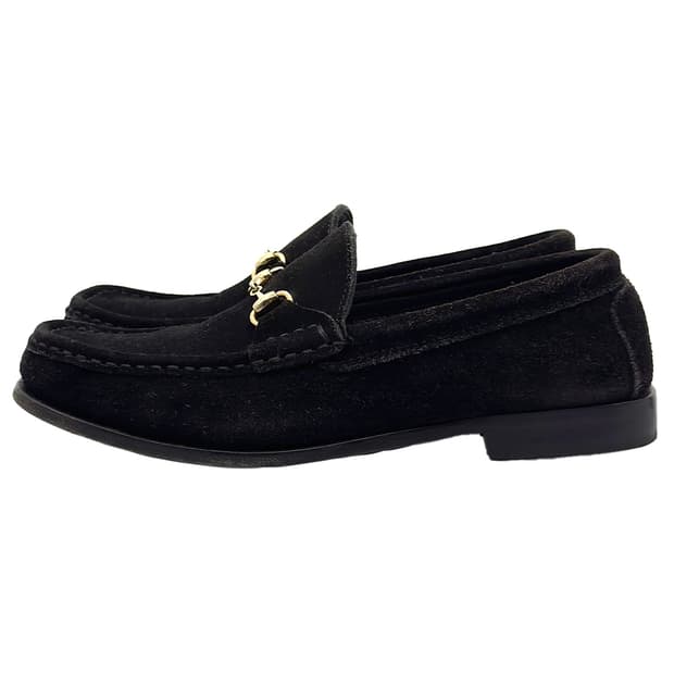 Gucci  Suede Horsebit Loafers/ 37