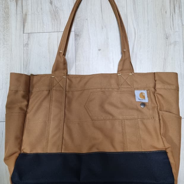 칼하트 레거시 호리존탈 집 토트백