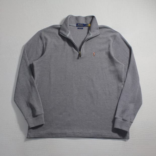 Polo 폴로 랄프로렌 에스테이트 립 하프집업 