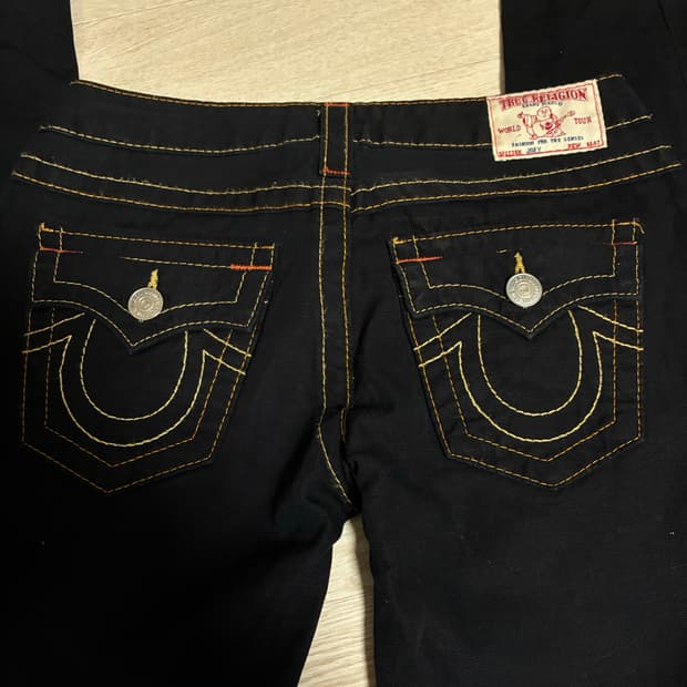 트루릴리전 빈티지 로우라이즈 부츠컷