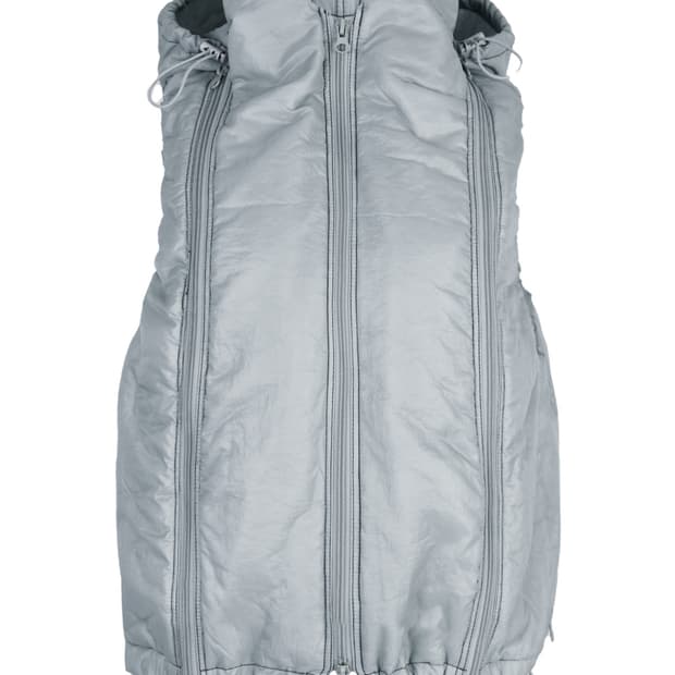 CERRIC_ HIDDEN HOODIE ZIPPER VEST