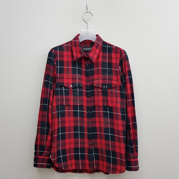 쟈딕앤볼테르 타단체크 셔츠 xs사이즈