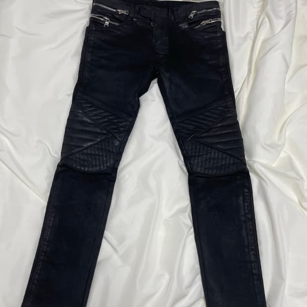 발망 사이드지퍼 왁스코팅진 트래비스 스캇