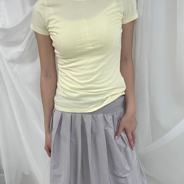 ellesse lemony slim short sleeve T-shirt