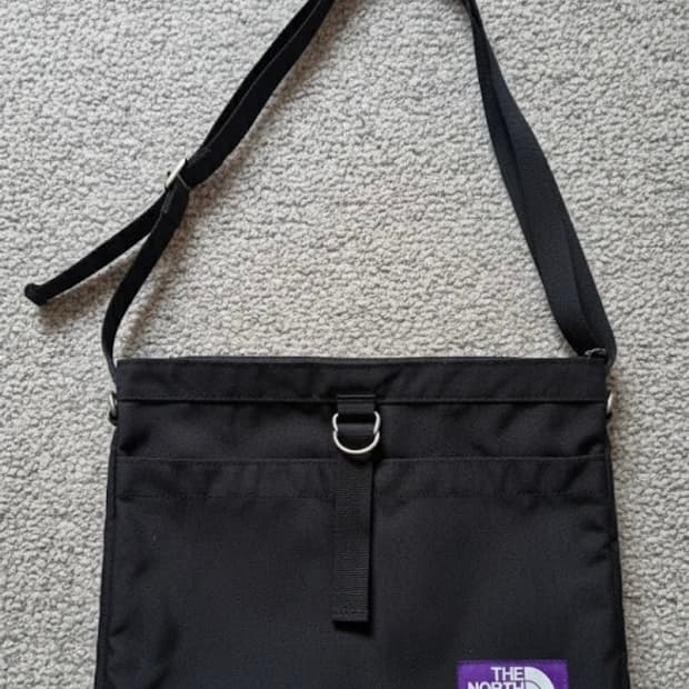 노스페이스 퍼플라벨 사코슈백