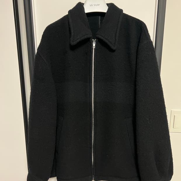90s 꼼데 옴므 빈티지 CDG homme 울 자켓 블랙