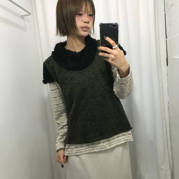 No. 카키 코디 Set