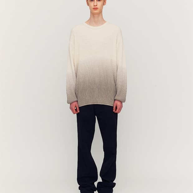 쿠어 그라데이션 니트 M사이즈