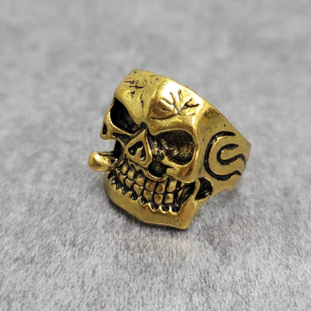빈티지 스컬 해골반지