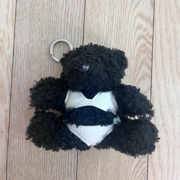 비키니 곰돌이 키링 (black)