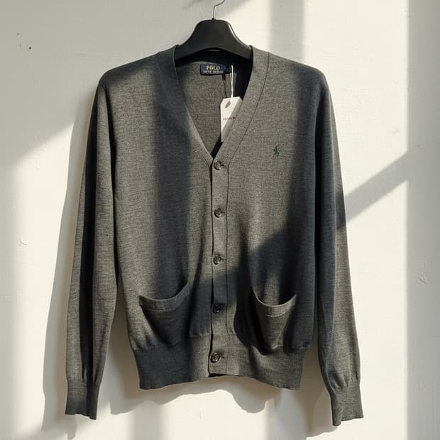 폴로 랄프로렌 메리노 울 가디건