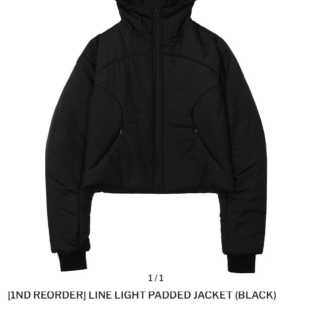 buttony LINE LIGHT PADDED JACKET 사이즈 1