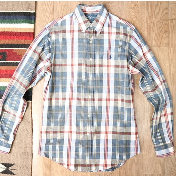  polo ralph lauren 폴로랄프로렌코튼100% 체크남방

M