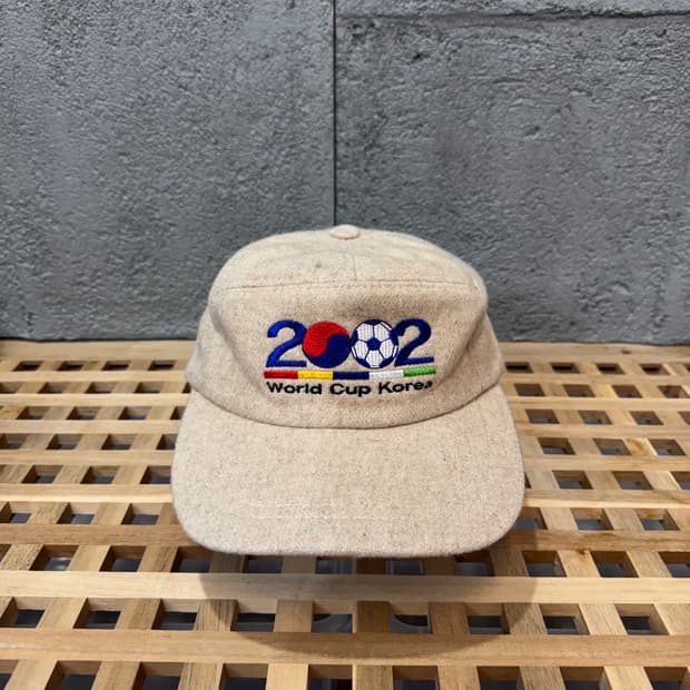 2002 한일 월드컵 기념 울 캡
