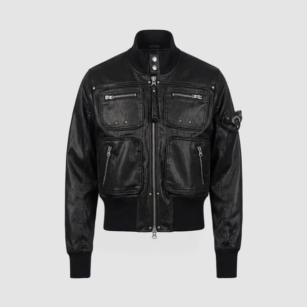 배드블러드 Laguna High-Neck Bomber Jacket