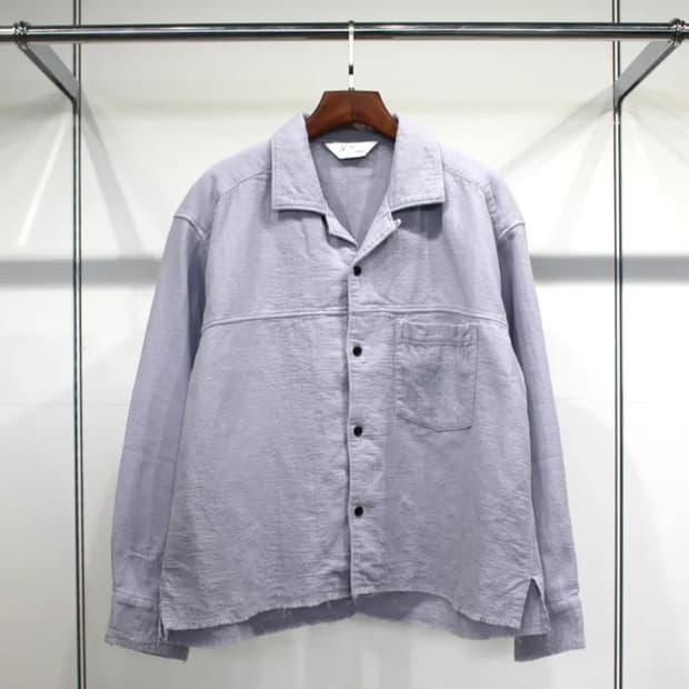 ANCELLM Double Gauze 셔츠 자켓 (2)