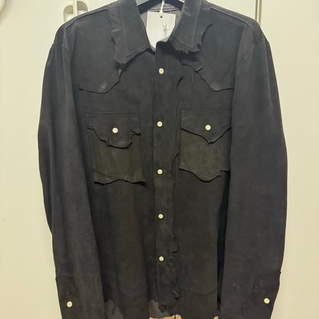 솔로이스트 18ss 러프아웃 셔츠 50