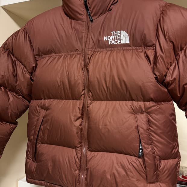 노스페이스 1996 에코 눕시 패딩 브라운 L