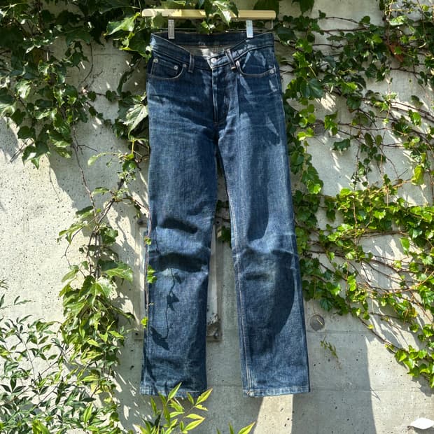 1999 Helmut Lang Classic Raw Denim Pants