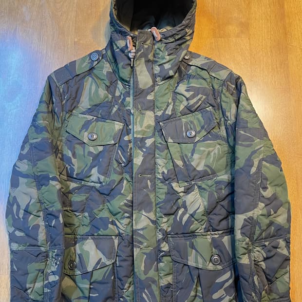 랄프로렌 밀리터리 퀄팅자켓 