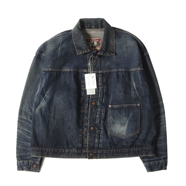 [L] 24ss 세인트미카엘 베르베르진 1st 데님자켓