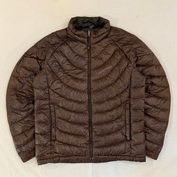 초대장급) 몽벨 구스다운 겅량패딩 초코브라운