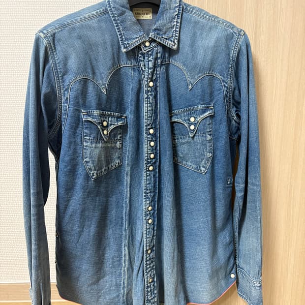 캐피탈 데님 셔츠 3사이즈