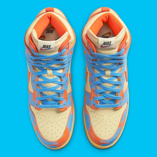 나이키 덩크 하이 1985 sp 오렌지 블루 245