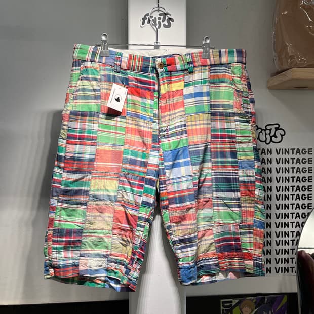 폴로랄프로렌 패치워크 반바지