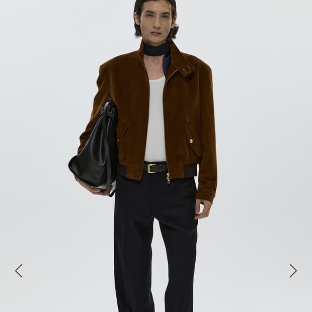 세비지 코듀로이 브라운 L사이즈 팝니다