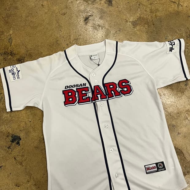 [100] 두산베어스 네포스 홈 유니폼 노마킹 b19