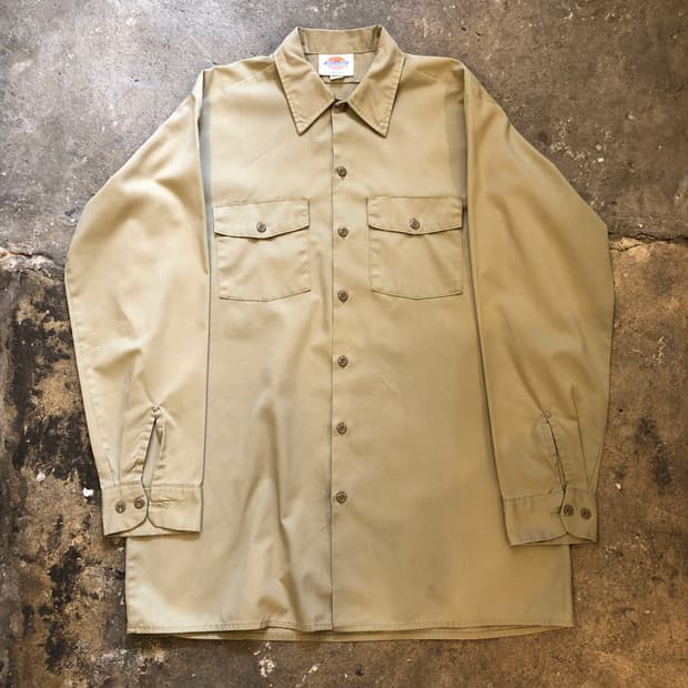 80s Dickies work shirt USA made