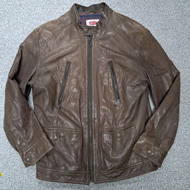 리바이스 가죽자켓