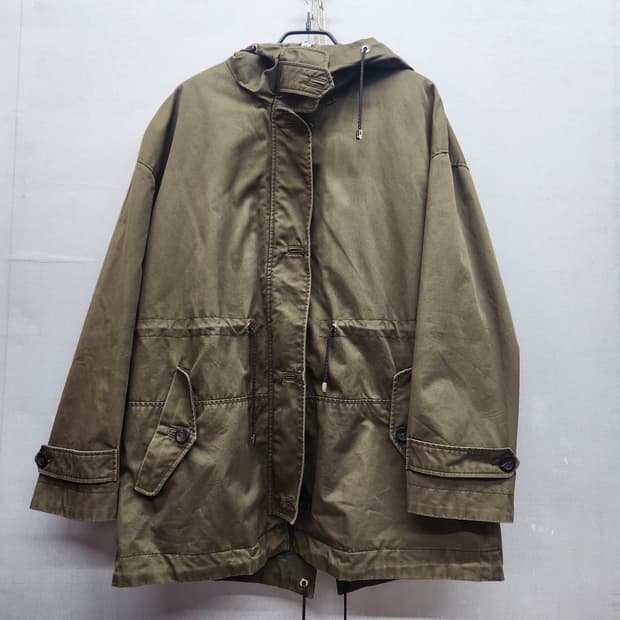 마시모두띠 밀리터리 후드 야상점퍼 M(L)