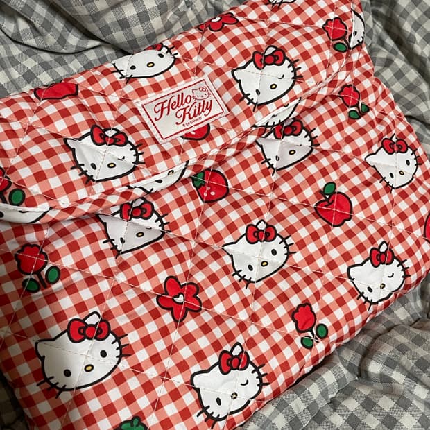 스파오 헬로키티 파우치