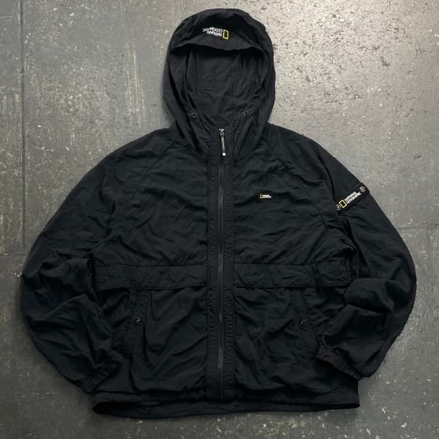 100 내셔널지오그래픽 와펜 바람막이