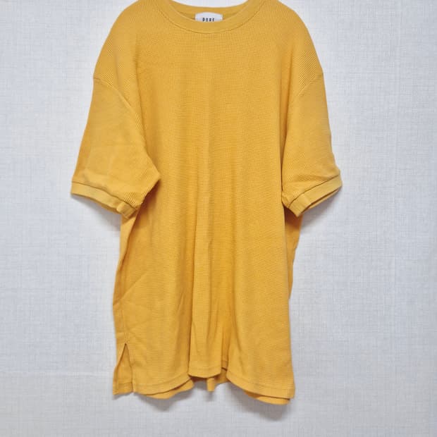 DURC 듀륵 와플 반팔 티셔츠