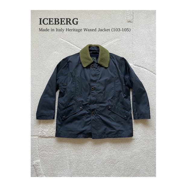아이스버그 헤리티지 왁스 자켓 (103-105)