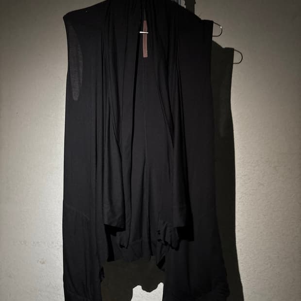 18 Rick Owens draped vest