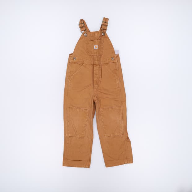4T 칼하트 키즈 캔버스 오버롤 0805H