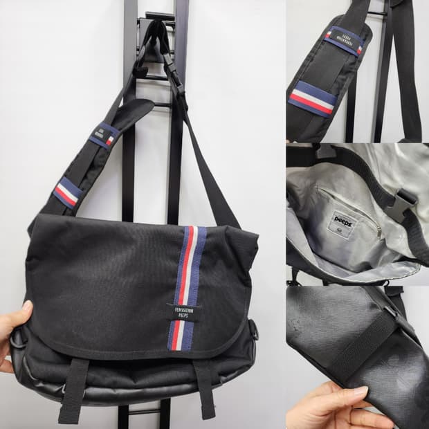 핍스에센셜 메신져가방