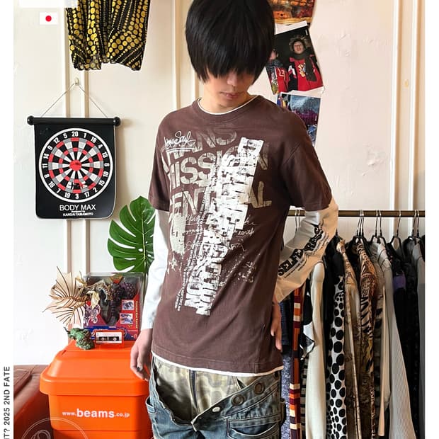 90-00s B-One-Soul Layered Long Sleeve