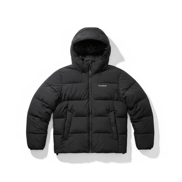 몽벨 헤비 푸퍼 패딩 블랙 105